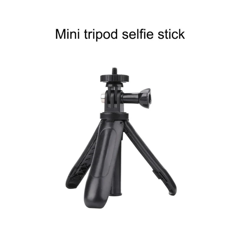 ขาตั้งกล้องพับได้อเนกประสงค์สำหรับไม้เซลฟี่ GoPro, Insta360, DJI และกล้องแอคชั่นอื่นๆ ความยาว: 12-23 ซม., ความยาว: 12-23 ซม. (สีแดง), ความยาว: 12-23 ซม. (สีน้ำเงิน)