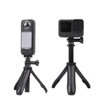 ขาตั้งกล้องพับได้อเนกประสงค์สำหรับไม้เซลฟี่ GoPro, Insta360, DJI และกล้องแอคชั่นอื่นๆ ความยาว: 12-23 ซม., ความยาว: 12-23 ซม. (สีแดง), ความยาว: 12-23 ซม. (สีน้ำเงิน)