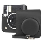 กระเป๋าเคสกล้องหนัง PU วินเทจเต็มตัวพร้อมสายสำหรับ FUJIFILM instax mini 40, สำหรับ FUJIFILM instax mini 40