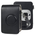 กระเป๋าเคสกล้องหนัง PU วินเทจเต็มตัวพร้อมสายสำหรับ FUJIFILM instax mini Liplay, สำหรับ FUJIFILM instax mini Liplay