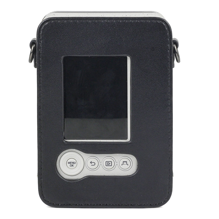 กระเป๋าเคสกล้องหนัง PU วินเทจเต็มตัวพร้อมสายสำหรับ FUJIFILM instax mini Liplay, สำหรับ FUJIFILM instax mini Liplay