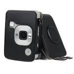 กระเป๋าเคสกล้องหนัง PU วินเทจเต็มตัวพร้อมสายสำหรับ FUJIFILM instax mini Liplay, สำหรับ FUJIFILM instax mini Liplay