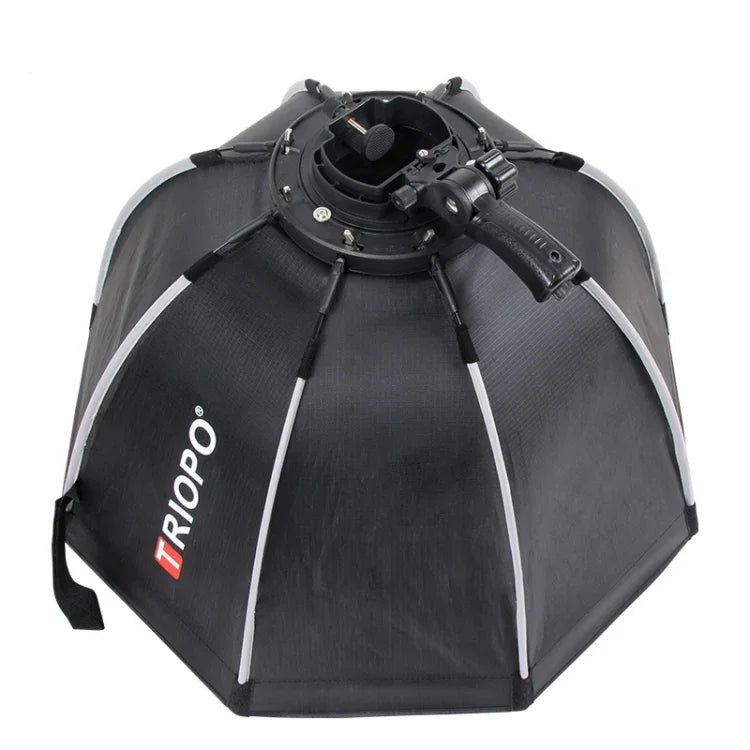 TRIOPO KS2-55 ซอฟต์บ็อกซ์แบบแปดเหลี่ยมขนาด 55 ซม. สำหรับแฟลชสปีดไลท์ ความเร็วในการโหลดสูง, KS2-55