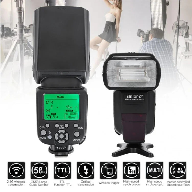 แฟลชสปีดไลท์ TRIOPO TR-982IIIC สำหรับ Canon, TR-982IIIC สำหรับ Canon