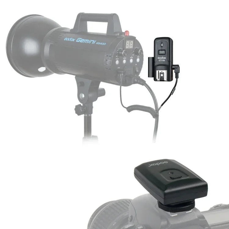 ชุดส่งสัญญาณและรับสัญญาณแฟลช Godox CT-16