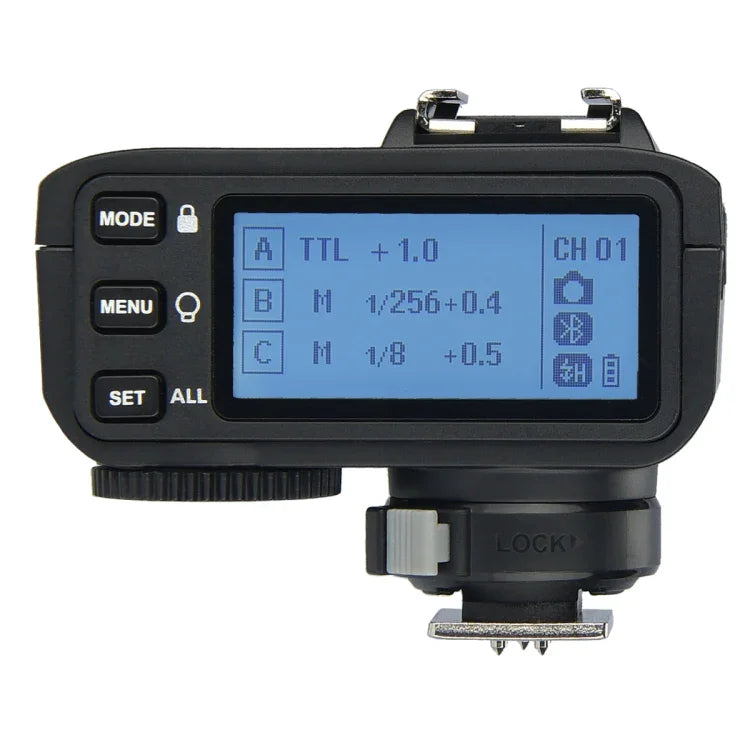 ตัวกระตุ้นแฟลชไร้สาย Bluetooth Godox X2T-O E-TTL II สำหรับ Panasonic / Olympus, X2T-O สำหรับ Panasonic / Olympus