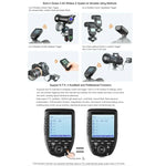 ตัวกระตุ้นแฟลชไร้สาย TTL Godox Xpro-S สำหรับ Sony, Xpro-S สำหรับ Sony