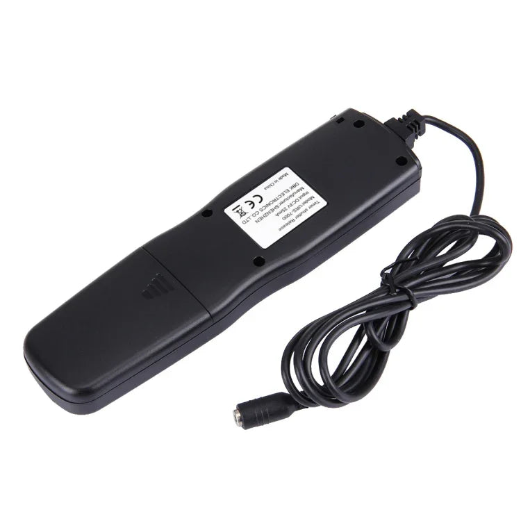 รีโมทคอนโทรลตั้งเวลาถ่ายภาพแบบ LCD RST-7002 พร้อมสาย C8 สำหรับกล้อง CANON 1D/1DS/50D/40D/30D/20D/10D/5D/7D, RST-7002