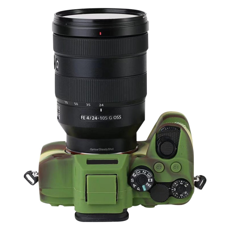 เคสซิลิโคนอ่อนนุ่มสำหรับ Sony A7R4, สำหรับ Sony A7R4