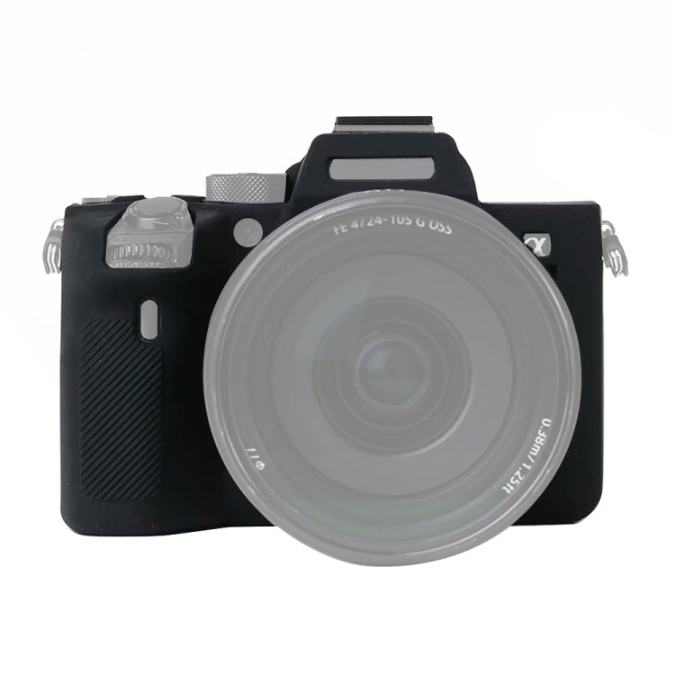 เคสซิลิโคนอ่อนนุ่มสำหรับ Sony A7R4, สำหรับ Sony A7R4
