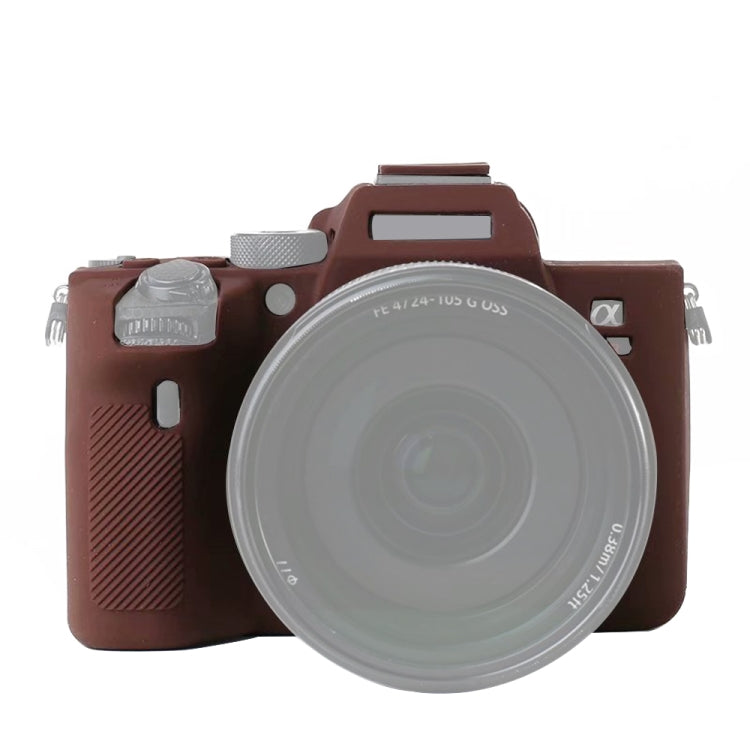 เคสซิลิโคนอ่อนนุ่มสำหรับ Sony A7R4, สำหรับ Sony A7R4