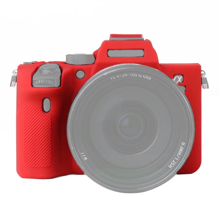 เคสซิลิโคนอ่อนนุ่มสำหรับ Sony A7R4, สำหรับ Sony A7R4