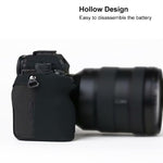 เคสซิลิโคนอ่อนนุ่มสำหรับ Sony A7R4, สำหรับ Sony A7R4