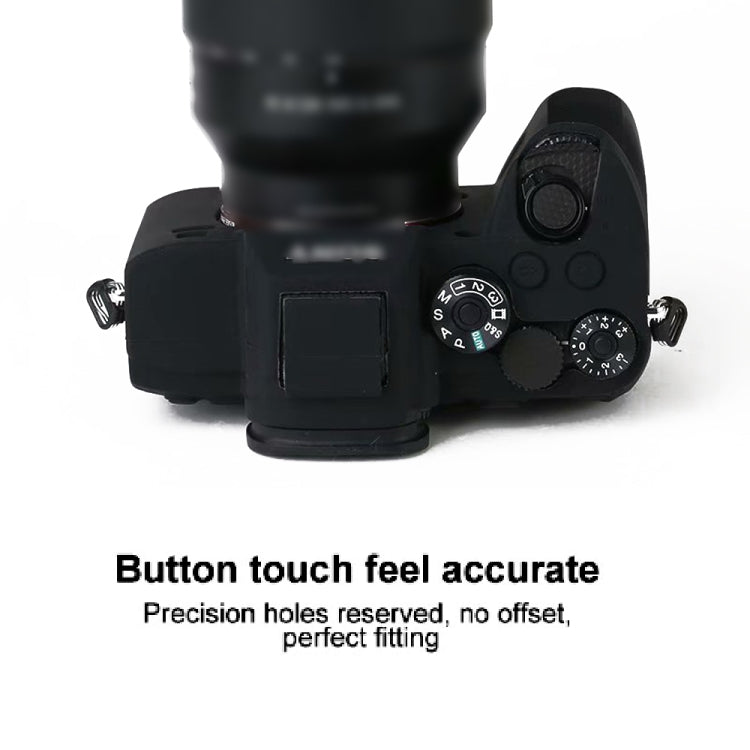 เคสซิลิโคนอ่อนนุ่มสำหรับ Sony A7R4, สำหรับ Sony A7R4