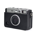 กระเป๋าเคสกล้องหนัง PU ดีไซน์ย้อนยุค พร้อมสายสะพาย สำหรับ FUJIFILM instax mini Evo, สำหรับ FUJIFILM instax mini Evo ดีไซน์ย้อนยุค
