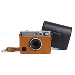 กระเป๋าเคสกล้องหนัง PU ดีไซน์ย้อนยุค พร้อมสายสะพาย สำหรับ FUJIFILM instax mini Evo, สำหรับ FUJIFILM instax mini Evo ดีไซน์ย้อนยุค