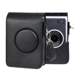กระเป๋าใส่กล้องหนัง PU แบบตั้งตรงพร้อมสายสะพาย สำหรับ FUJIFILM instax mini Evo, สำหรับ FUJIFILM instax mini Evo แบบตั้งตรง