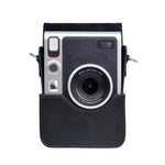 กระเป๋าใส่กล้องหนัง PU แบบตั้งตรงพร้อมสายสะพาย สำหรับ FUJIFILM instax mini Evo, สำหรับ FUJIFILM instax mini Evo แบบตั้งตรง