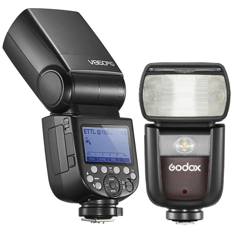 แฟลชสปีดไลท์ไร้สาย Godox V860 III-C 2.4GHz TTL II HSS สำหรับ Canon, V860 III-C สำหรับ Canon