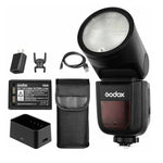 แฟลชสปีดไลท์หัวกลม TTL Godox V1C สำหรับ Canon, V1C สำหรับ Canon