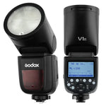 แฟลชสปีดไลท์หัวกลม TTL Godox V1F สำหรับ FUJIFILM, V1F สำหรับ FUJIFILM