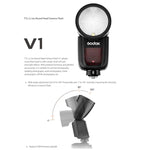 แฟลชสปีดไลท์หัวกลม TTL Godox V1F สำหรับ FUJIFILM, V1F สำหรับ FUJIFILM
