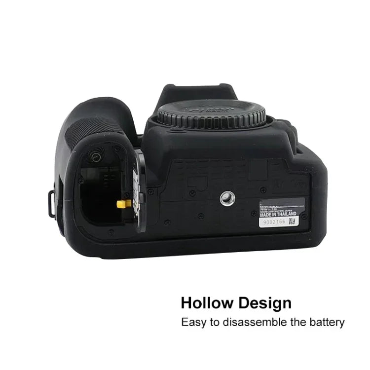 เคสซิลิโคนเนื้อนุ่มป้องกันสำหรับ Nikon D7500, สำหรับ Nikon D7500
