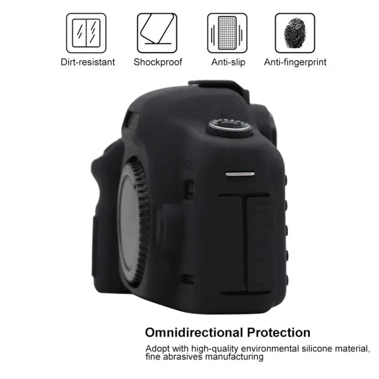 เคสซิลิโคนเนื้อนุ่มป้องกันสำหรับ Canon EOS 5D Mark II, สำหรับ Canon EOS 5D Mark II