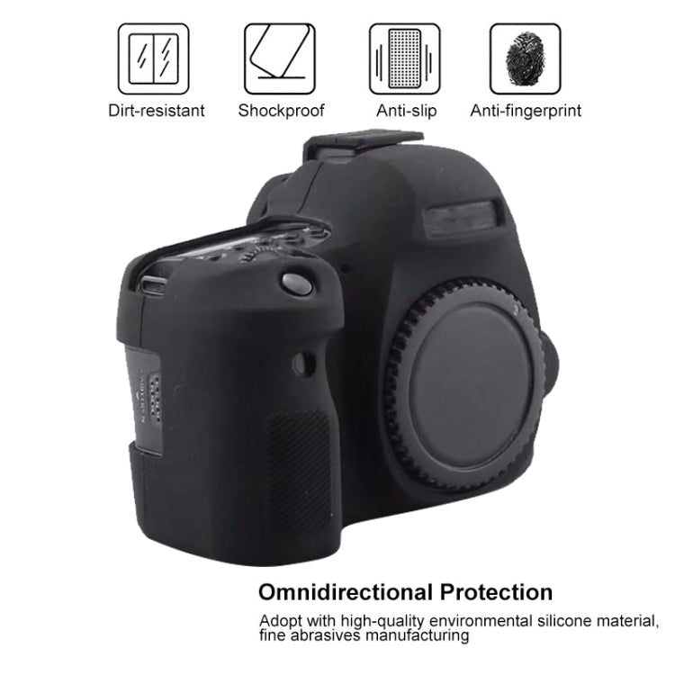 เคสซิลิโคนเนื้อนุ่มป้องกันสำหรับ Canon EOS 6D Mark II, สำหรับ Canon EOS 6D Mark II