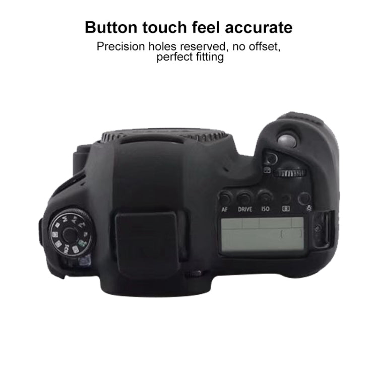 เคสซิลิโคนเนื้อนุ่มป้องกันสำหรับ Canon EOS 6D Mark II, สำหรับ Canon EOS 6D Mark II