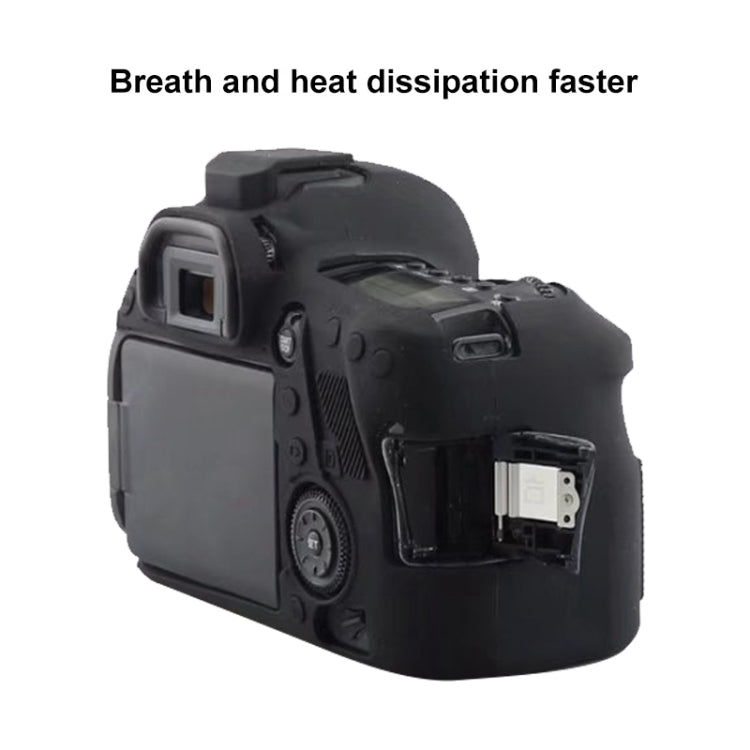 เคสซิลิโคนเนื้อนุ่มป้องกันสำหรับ Canon EOS 6D Mark II, สำหรับ Canon EOS 6D Mark II