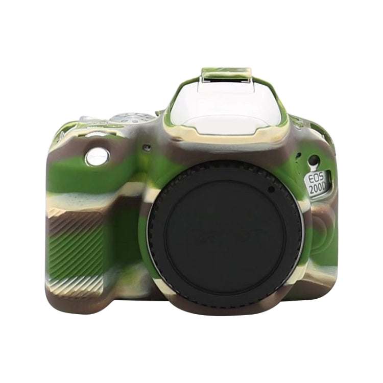 เคสซิลิโคนอ่อนนุ่มสำหรับปกป้อง Canon EOS 200D / EOS 200D Mark II, สำหรับ Canon EOS 200D, สำหรับ Canon EOS 200D / EOS 200D Mark II