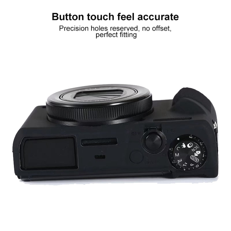 เคสซิลิโคนอ่อนนุ่มสำหรับ Canon PowerShot G7 X Mark III / G7X III / G7X3, สำหรับ Canon PowerShot G7 X Mark III