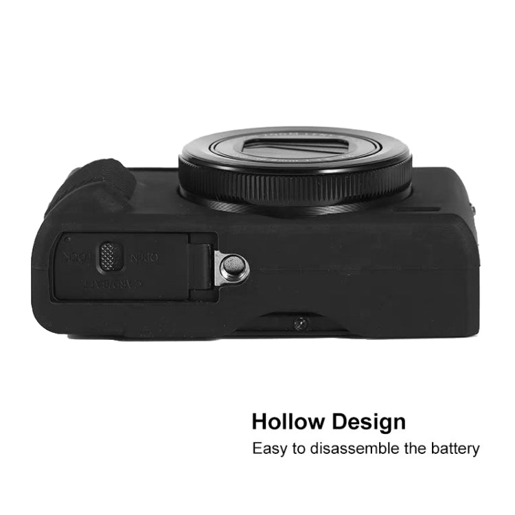 เคสซิลิโคนอ่อนนุ่มสำหรับ Canon PowerShot G7 X Mark III / G7X III / G7X3, สำหรับ Canon PowerShot G7 X Mark III