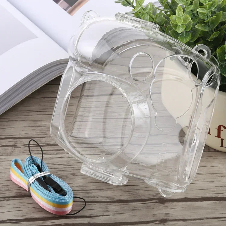 เคสคริสตัลป้องกันพร้อมสายรัดสำหรับ FUJIFILM instax mini 7S, สำหรับ FUJIFILM instax mini 7S