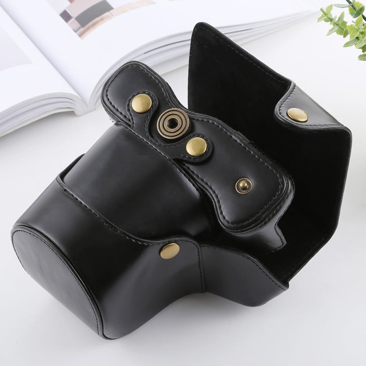 กระเป๋าเคสกล้องหนัง PU แบบเต็มตัว พร้อมสายรัดสำหรับ FUJIFILM X-T3, สำหรับ FUJI X-T3