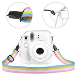 เคสคริสตัลป้องกันพร้อมสายรัดสำหรับ FUJIFILM instax mini 9 / mini 8+ / mini 8, สำหรับ FUJIFILM instax mini 9