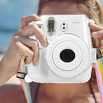 เคสคริสตัลป้องกันพร้อมสายรัดสำหรับ FUJIFILM instax mini 9 / mini 8+ / mini 8, สำหรับ FUJIFILM instax mini 9