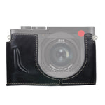 ฐานเคสกล้องหนัง PU ครึ่งตัวเกลียว 1/4 นิ้ว สำหรับ Leica Q2, สำหรับ Leica Q2