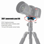 ฐานแผ่นหมุนเร็ว 360 องศา BEXIN QR-02 สำหรับขาตั้งกล้องหัวกล้อง, QR-02 360