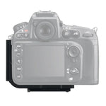ฐานยึดแผ่น L สำหรับถ่ายภาพแนวตั้งแบบปลดเร็วสำหรับ Nikon D800 / D800E / D810, Nikon D800
