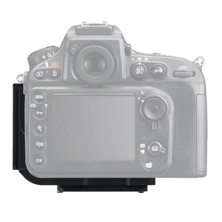 ฐานยึดแผ่น L สำหรับถ่ายภาพแนวตั้งแบบปลดเร็วสำหรับ Nikon D800 / D800E / D810, Nikon D800