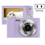 กล้องดิจิตอล DC302 ขนาด 2.88 นิ้ว 44MP ซูม 16X 2.7K Full HD สำหรับเด็ก พร้อมปลั๊ก US