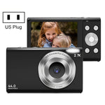 กล้องดิจิทัล DC402 ขนาด 2.4 นิ้ว ความละเอียด 44MP ซูม 16X 1080P Full HD กล้องการ์ดสำหรับเด็ก ปลั๊ก US
