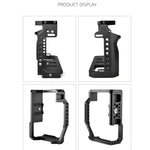 โครงกันสั่นกล้องวิดีโอ YELANGU C22-A YLG0334B-A สำหรับ Canon EOS R5/R6/R, YLG0334B-A