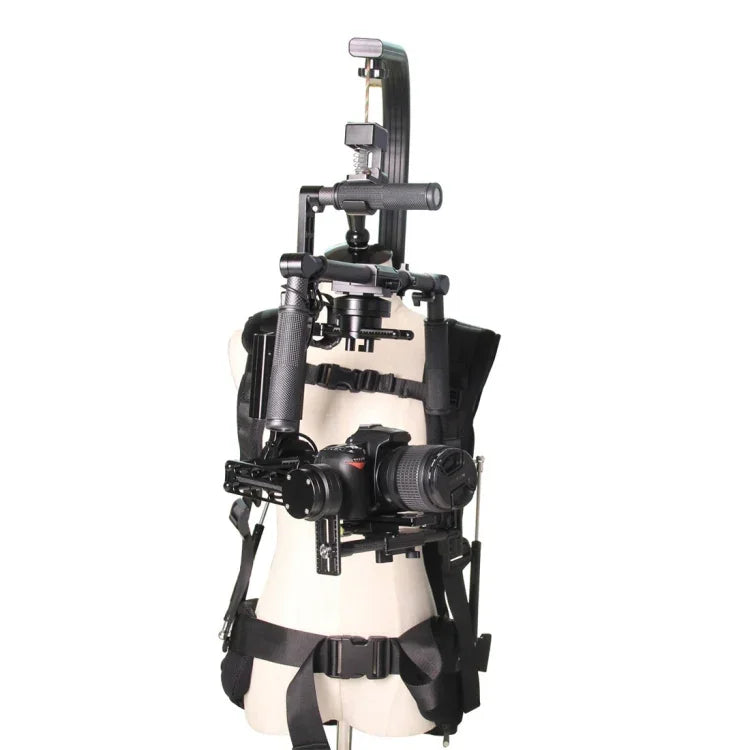 YELANGU YLG0107G2 เสื้อกั๊กกันสั่น ระบบรองรับกล้องสำหรับกล้อง DSLR & DV, รับน้ำหนัก: 3-18 กก., รับน้ำหนัก: 3-18 กก.