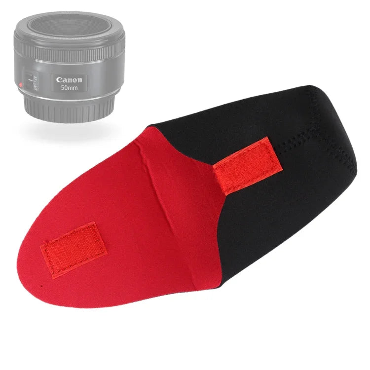 กระเป๋าเก็บเลนส์หนาแบบกันกระแทก Neoprene สำหรับกล้อง SLR พร้อมส่วนลด, เส้นผ่านศูนย์กลาง: 65mm, สูง: 100mm, เส้นผ่านศูนย์กลาง: 65mm, สูง: 100mm