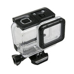 สำหรับเคสกันน้ำแบบทัชสกรีน 45 เมตร GoPro HERO6 /5 พร้อมตัวล็อก ติดตั้งพื้นฐานและสกรู ไม่ต้องถอดเลนส์ กันน้ำลึก 45 เมตร