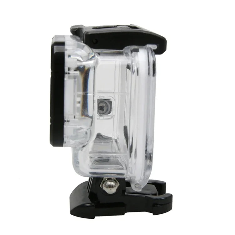 สำหรับเคสกันน้ำแบบทัชสกรีน 45 เมตร GoPro HERO6 /5 พร้อมตัวล็อก ติดตั้งพื้นฐานและสกรู ไม่ต้องถอดเลนส์ กันน้ำลึก 45 เมตร