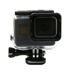สำหรับเคสกันน้ำแบบทัชสกรีน 45 เมตร GoPro HERO6 /5 พร้อมตัวล็อก ติดตั้งพื้นฐานและสกรู ไม่ต้องถอดเลนส์ กันน้ำลึก 45 เมตร